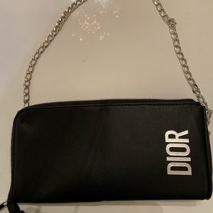 Dior cosmetics bag set convertible to crossbody